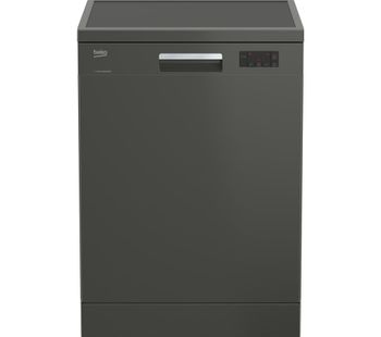 BEKO DFN16420G Full-size Dishwasher - Graphite, Graphite