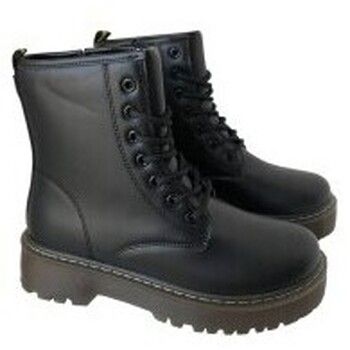 Shoes Botines BOTA MILITAR TIPO MARTENS para mujer