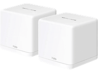 sistema wifi mesh - mercusys halo h60x pack 2 1500 mbps mu-mimo 350 m 100 dispositivos blanco