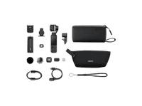 camara deportiva - dji osmo pocket 4 pack creator 4k 4h autonomia sensor cmos de 1 estabilizacion 3 ejes y pantalla tactil giratoria negro