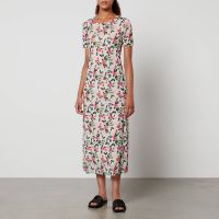 baum und pferdgarten jolea floral-print crepe dress - s