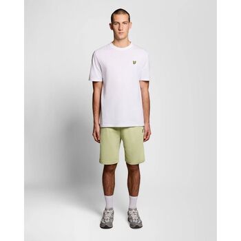 Lyle & Scott Short ML414VOGT PLAIN SWEATSHORT-Y119 HERN GREEN para hombre