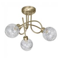 lampara de techo rolo 3 luces