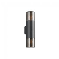 aplique de pared exterior hoosic 2 luces