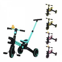 triciclo 5 en 1 evolutivo manillar asiento ajustable max 25kg ligero 1 ano y medio-5 anos azul chase mobiclinic