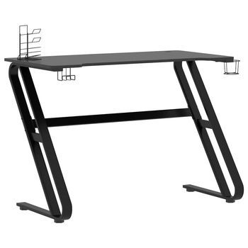 Escritorio Gaming Con Patas Forma Zz Negro 110x60x75cm