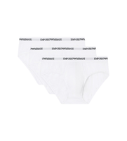 emporio armani para hombre em000258af14132 set 3 slips de punto elastico blanco xxl homewear algodon