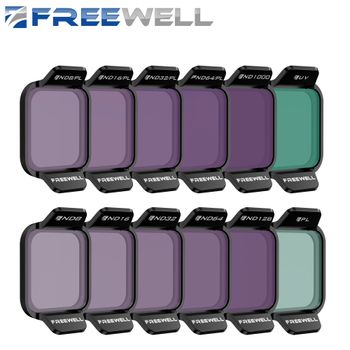 Kit de 12 filtros Freewell All Day, filtros ND/PL, UV, PL, ND para DJI Flip y DJI Lito X1, accesorios de fotografía para cámara