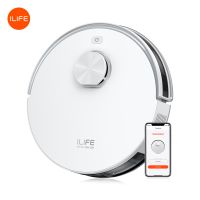 aspiradora robot ilife v30 navegacion laser succion de 10000 pa hasta 150 minutos de autonomia control por aplicacion limpieza personalizable