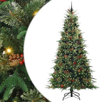 Árbol De Navidad | Decoraciones De Navidad Artificial Con Ramas Articuladas Verde 240 Cm