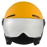 visera alpina zupo q-lite color amarillo quemado casco de invierno matt 51-55