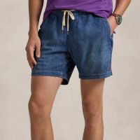polo ralph lauren prepster denim shorts - m