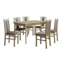 conjunto de comedor victorville 313 numero de asientos 6 78x80x140cm