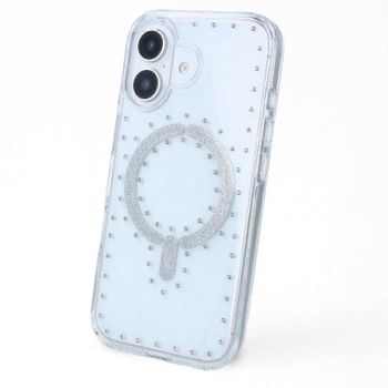 Funda Brillantes Glitter Compatible Con Magsafe Compatible Con Iphone 16 Plus