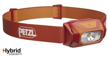 Petzl tikkina 300 lumen linterna frontal naranja