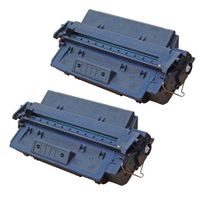 compatible multipack hp laserjet 2200dt printer toner cartridges 2 pack -c4096a