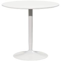 mesa de comedor 80x80x75 cm blanco