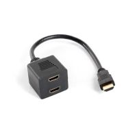 divisor hdmi lanberg ad-0019-bk 2x hdmi 1920x1080 pixeles full hd negro 02m