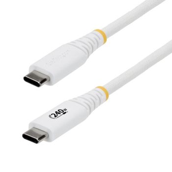 Cable USB-C StarTech 2m PD 240W EPR 5A USB 2.0 Blanco