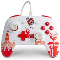 power a mando con cable mario para nintendo switch