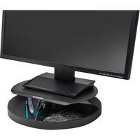 kensington smartfit spin2 monitor stand - black black