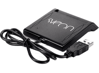 lector de tarjetas para dni - sveon sct022m negro