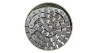 cadena de  strong medio eslabon con fuelle cromo 1 8 velocidad  strong  simple