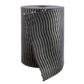 Alfombra Sauna Antideslizante Rollo Pe Eva Drenaje Uv Din C Gris Grafito Marca