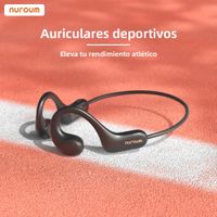 auriculares bluetooth nuroum auriculares inalambricos de cuello auriculares de diseno abierto alta potencia conduccion de sonido suave larga duracion de bateria