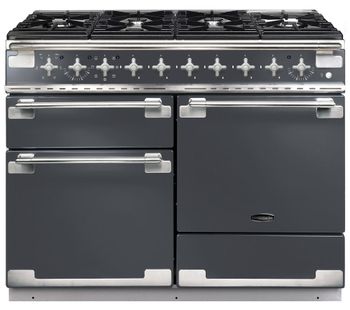 RANGEMASTER Elise 110 Dual Fuel Range Cooker - Slate & Aluminium