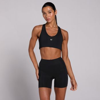 Sujetador deportivo de espalda cruzada para mujer de MP - Negro - L