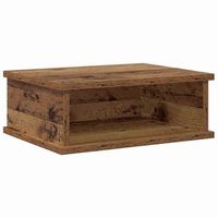 mesita de noche madera vieja 40 x 31 x 15 cm vidaxl