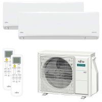 fujitsu asy3525u11mi-kn aire acondicionado multisplit 2x1 bomba de calor wi-fi 21502924 frigorias