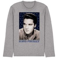 elvis presley camiseta manga larga blue sparkle para mujer