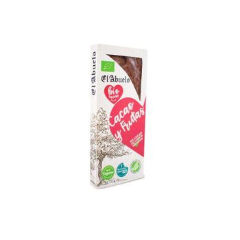Turrón de Cacao y Fruta ecológico 200g El Abuelo Bio Lovers