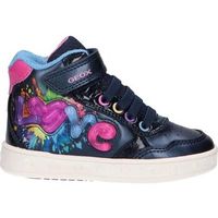 geox zapatillas altas j668wb 0nfkc j skylin c4243 navy-azul para nina