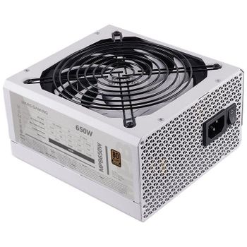Fuente de Alimentación Mars Gaming MPB650 650W Certificación 80 Plus Bronze Blanco AI-RPM