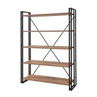 conjunto de muebles de despacho cosmo -tkm8 pino atlantico negro