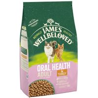 james wellbeloved adult cat oral health - turkey - 4kg