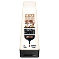 original source - coco y manteca de karite geles de ducha 250 ml unisex