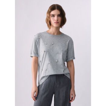 Liu Jo Tops y Camisetas T-shirt con bordados joya para mujer