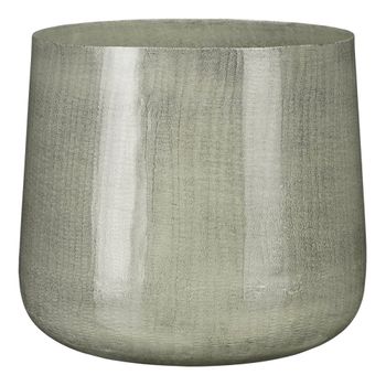 Maceta de interior benson gris claro  h24xb26xl26cm