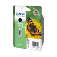 epson t015 t015401 black original ink cartridge butterfly