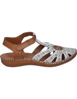 sandalias erase wondy 79354 blanco para mujer 37