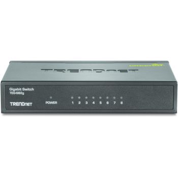 Switch Trendnet GREENnet 8 puertos Gigabit Ethernet No administrado