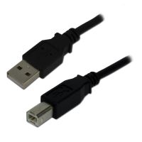 cable usb 20 mcl 5 m usb ausb b negro