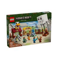 lego 21273 el ataque a la aldea del globo de ghast lego minecraf