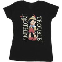 disney camiseta manga larga nothing but trouble para mujer