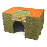 jr farm casa de heno y zanahoria - grande 600 g