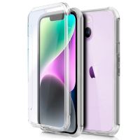cool funda silicona 3d transparente para iphone 14